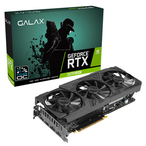GALAX GeForce RTX 2070 Super EX Gamer Black Edition 8GB GDDR6 Graphics Card